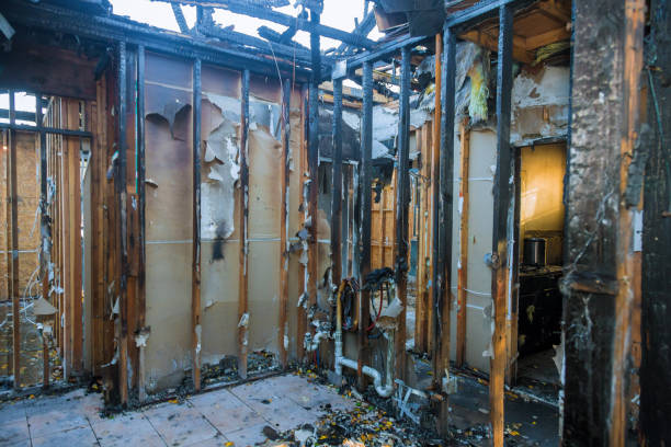 Professional Soot Cleanup technician working in Lakeview Estates, GA